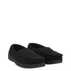 Howick Moccasin Slippers in Black