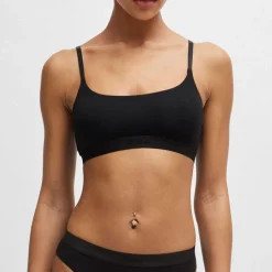 Hugo 2 Pack of Bralettes in Black