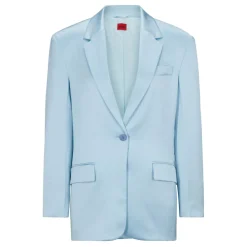 Hugo Agura-1 Blazer Jacket in Light Blue