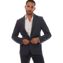 Hugo Areltu Blazer Jacket in Dark Blue