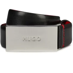 Hugo Baldwin Belt Mens in Black