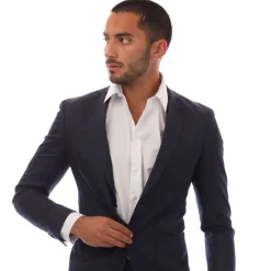 Hugo Boss Raye8 Blazer Jacket in Navy