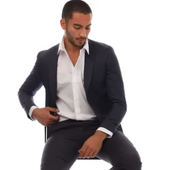 Hugo Boss Raye8 Blazer Jacket in Navy