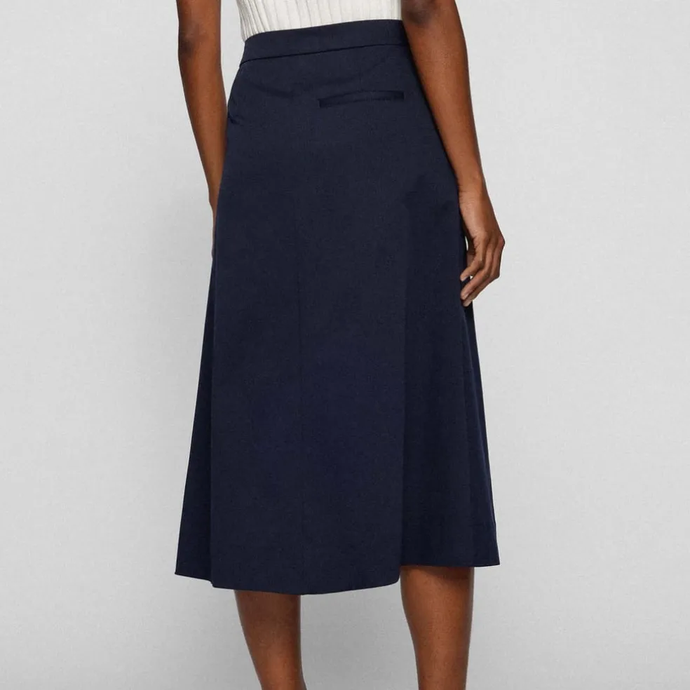 Hugo Boss Varanja1 Skirt in Blue