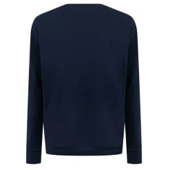 Hugo Crew Neck Long Sleeve Relaxed Fit Sweatshirt in Blue