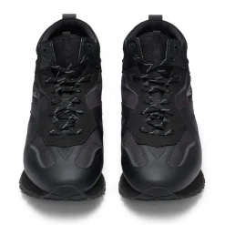 Hugo Cubite Hi-Top Trainers in Black