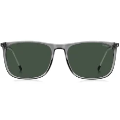 Hugo Detailed Square Sunglasses in Grey