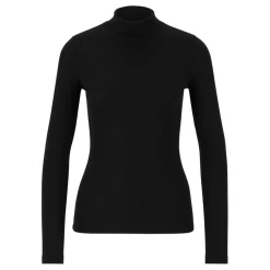 Hugo Dinelane Jersey Top in Black
