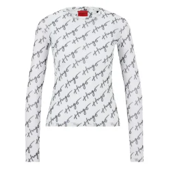 Hugo Diralina_4 T-Shirt in Multi colour