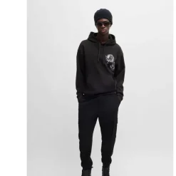 Hugo Dirosehood Hoodie in Black