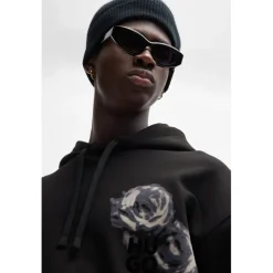 Hugo Dirosehood Hoodie in Black
