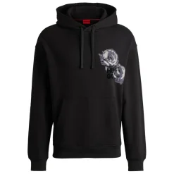 Hugo Dirosehood Hoodie in Black