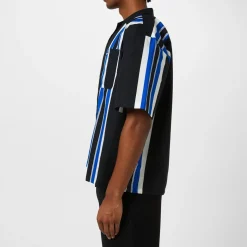 Hugo Eligino Relaxed Fit Short Sleeve Shirt in Black