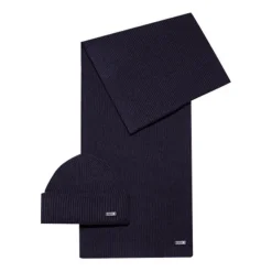 Hugo Fantastico Scarf in Dark Blue