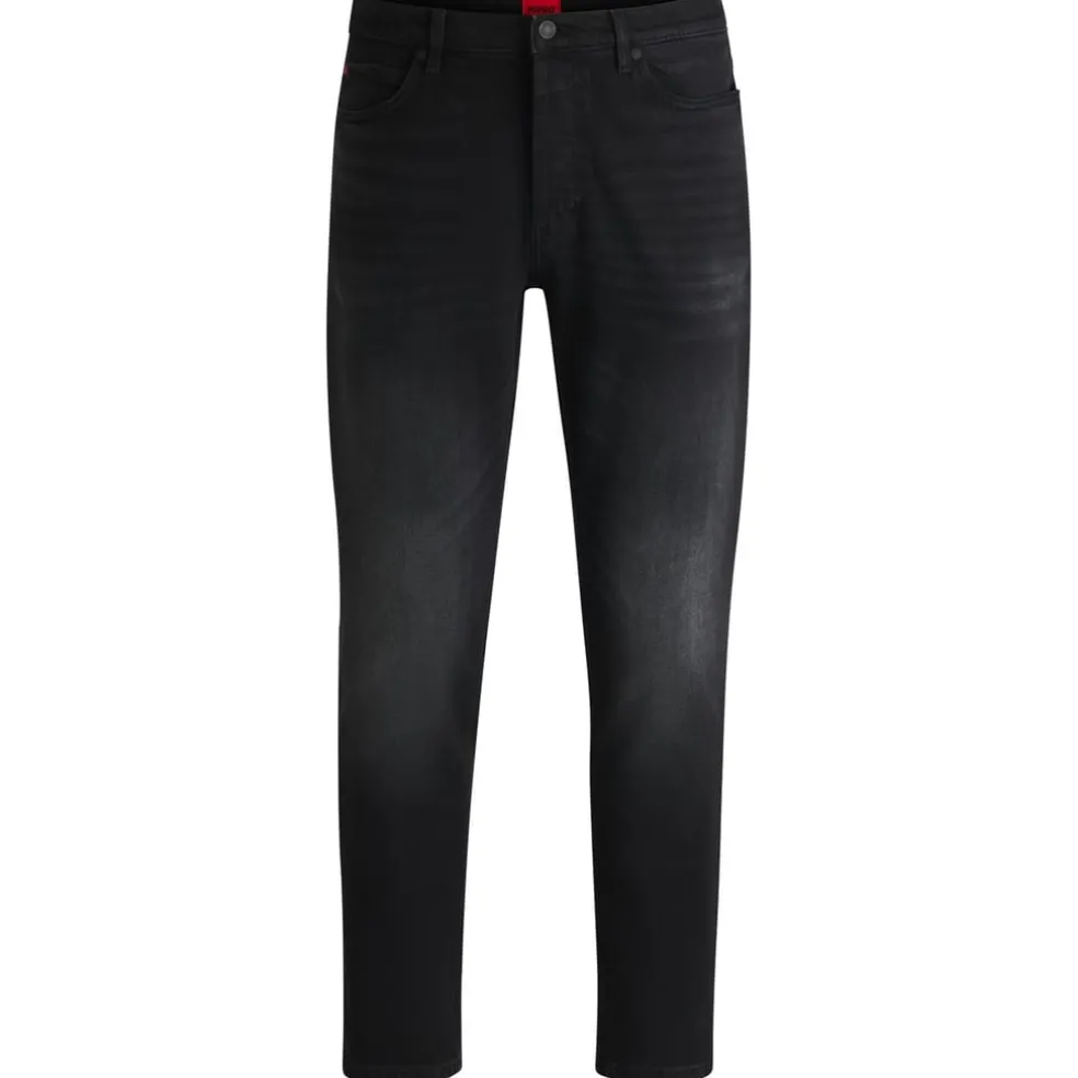 Hugo Five Pocket Design Slim Jeans in Black