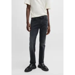 Hugo Five Pocket Design Slim Jeans in Black