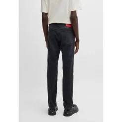 Hugo Five Pocket Design Slim Jeans in Black
