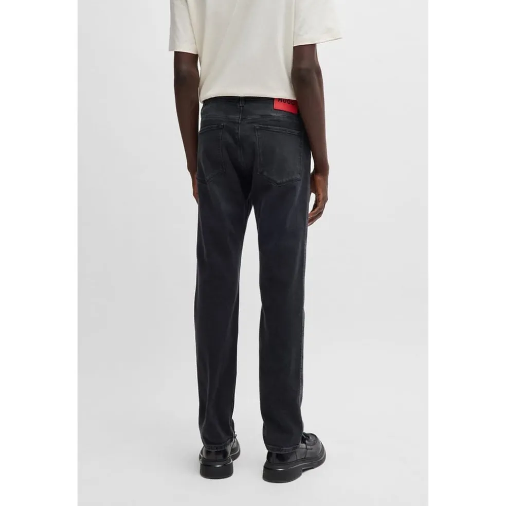 Hugo Five Pocket Design Slim Jeans in Black