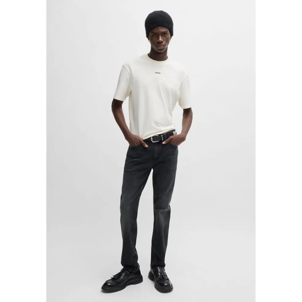 Hugo Five Pocket Design Slim Jeans in Black