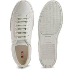 Hugo Futurism Tennis Trainers in White