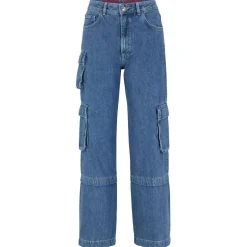Hugo Gashia Relaxed-Fit Jeans in Blue