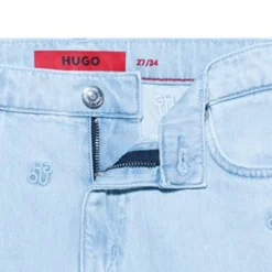 Hugo Gayang Relaxed-Fit Jeans in Turquoise