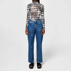 Hugo Gilissi Relaxed Fit Jeans in Blue