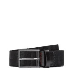 Hugo Glid Tape Belt in Black