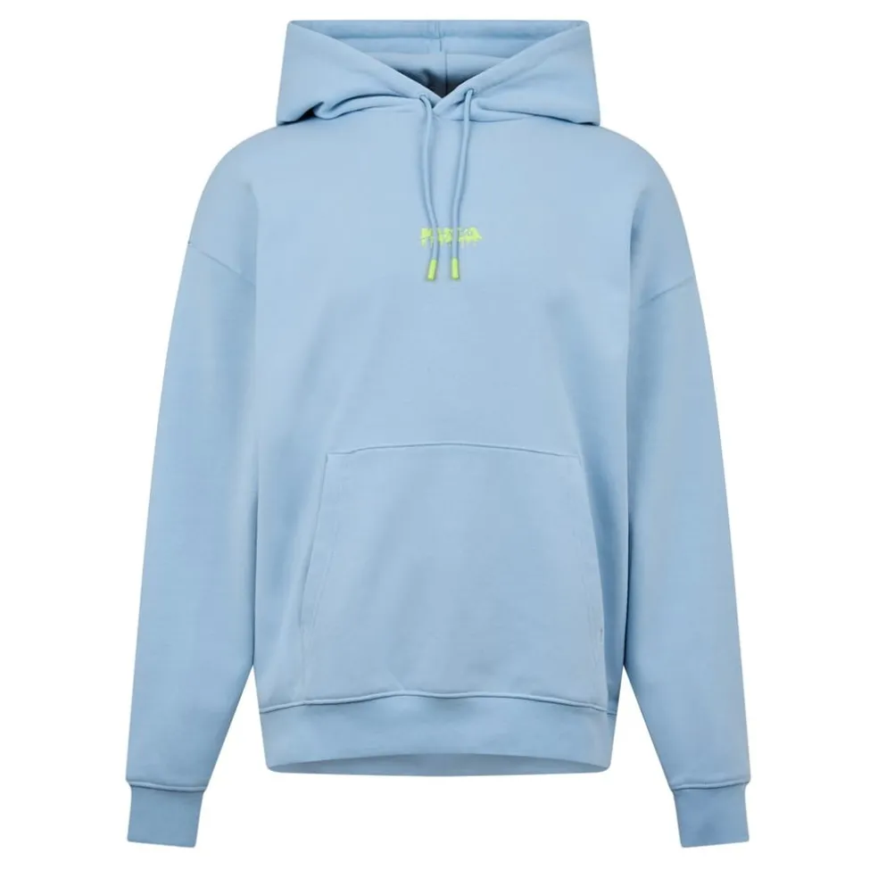Hugo Hooded Relaxed Fit Long Sleeve Sweatshirt in Blue