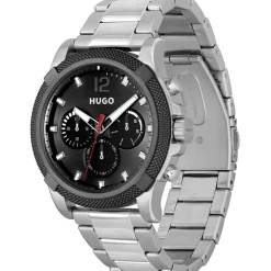Hugo Impress For Him Bracelet Watch Mens in Silver