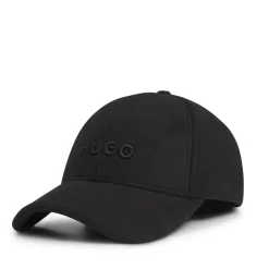 Hugo Jake-FL Fleece Cap in Black
