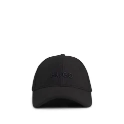 Hugo Jake-FL Fleece Cap in Black