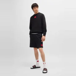 Hugo Match It Slide Sandals in Black