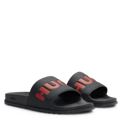 Hugo Match It Slide Sandals in Black