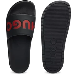 Hugo Match It Slide Sandals in Black