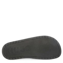 Hugo Match Sliders in Black