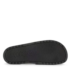 Hugo Match Sliders in Black