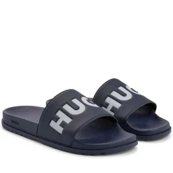 Hugo Match Sliders in Dark Blue