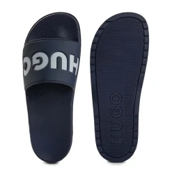 Hugo Match Sliders in Dark Blue
