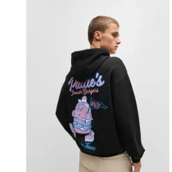 Hugo Namiko Hoodie in Black