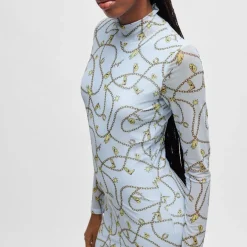 Hugo Nasuse_2 Long Dress in Blue