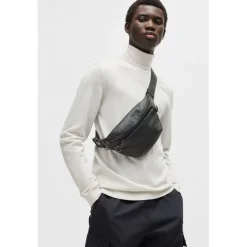 Hugo Nesh Bum Bag in Black
