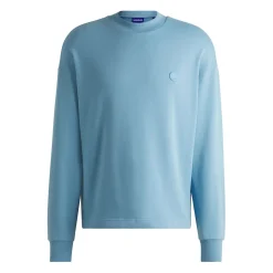 Hugo Ninnyo Crewneck Sweatshirt in Blue