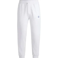 Hugo Nompio Tracksuit Bottoms in White