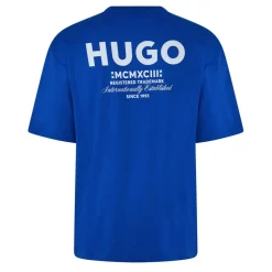 Hugo Patch T-Shirt in Blue