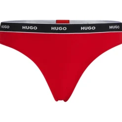 Hugo Rise Thong in Red