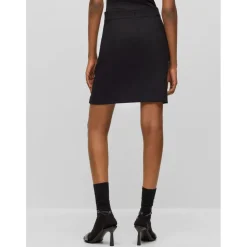 Hugo Rovani Mini Skirt in Black