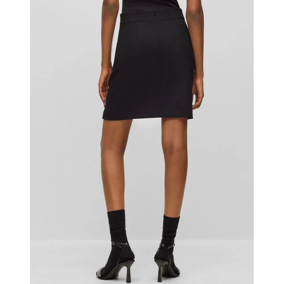 Hugo Rovani Mini Skirt in Black