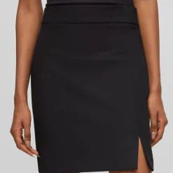 Hugo Rovani Mini Skirt in Black