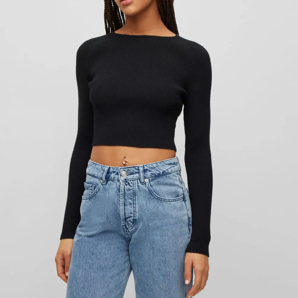 Hugo Saneriny Sweater in Black